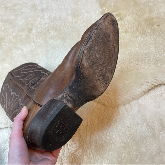 Tony Lama Vintage Western Boots sz 10D - Picture 9 of 16